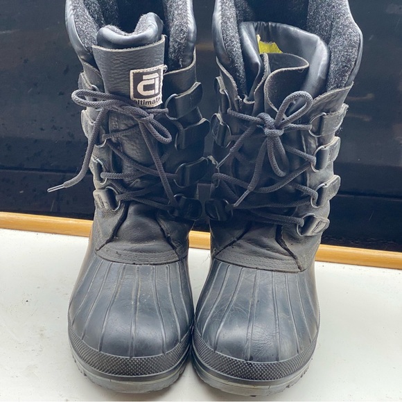 Baffin Altimate Men’s Black Extreme Cold Winter Snow Boots Size 7 - Picture 5 of 13